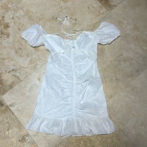 Off the shoulder dress